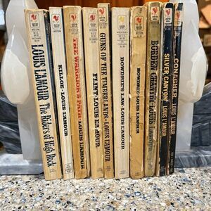 Vintage Louis L'amour Paperback 69 to 94 Killoe, Flint, Bowdrie, Bowdrie's Law